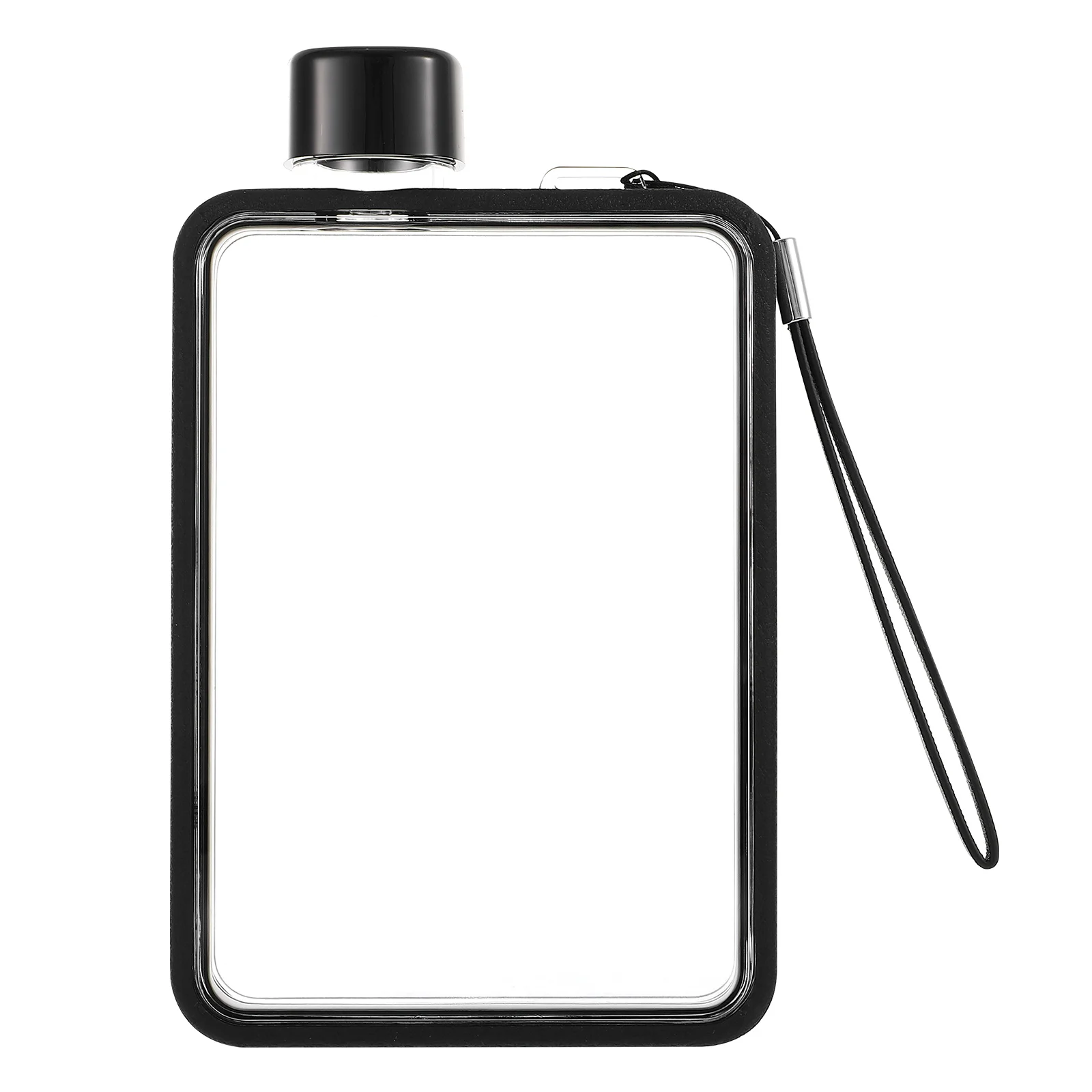 

Portable Flat Water Bottle PC Material Durable Reusable Aesthetic Bottles Compact Leakproof Design Suitable for Sports Outdoor