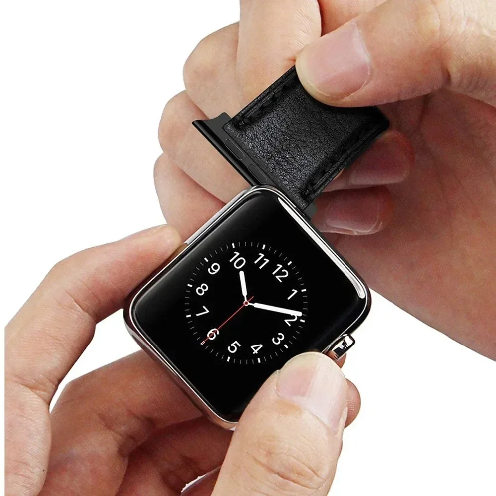 Verbindungsadapter für Apple Watch Series 38 40 41mm Armbandanschlüsse für iWatch 44 45 49mm 46mm Edelstahl 10 8 7 SE 5 4 3 – Detail 5