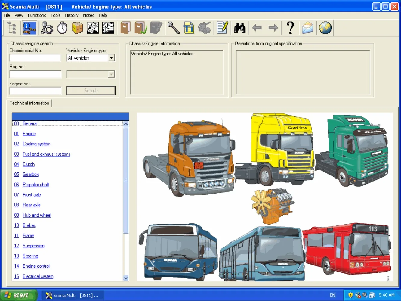 Sca-nia Multi 10.2024 EPC & Workshop Manual