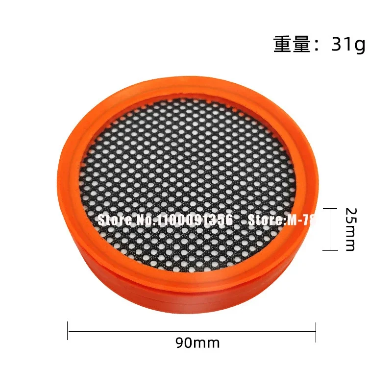 Washable Hepa Filter Accessories For Philips FC8009 FC8081 FC6723 FC6724 FC6725 FC6726 FC6727 FC6728 FC6729 Vacuum Cleaner Parts