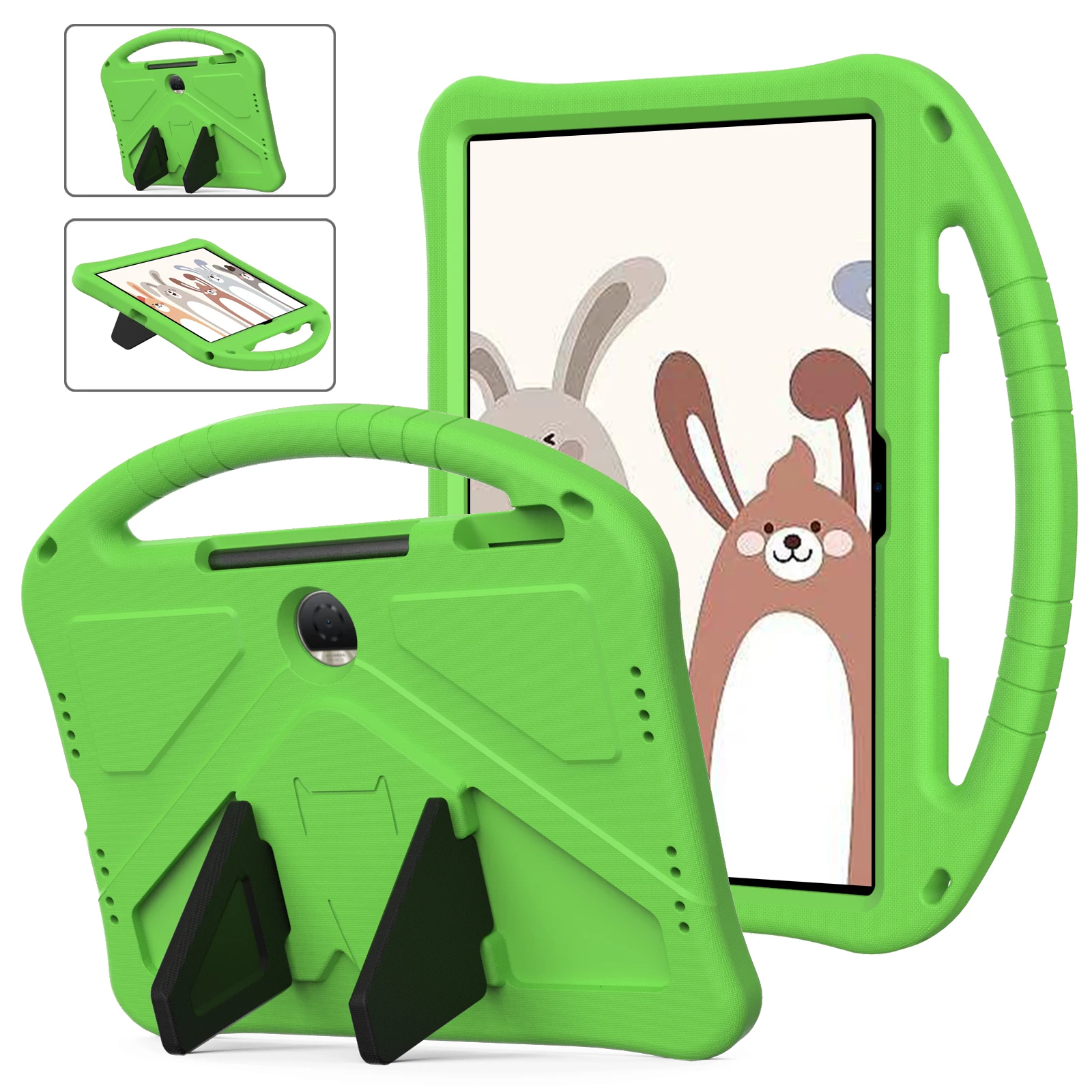 

Высококачественный чехол для планшета из ЭВА для Honor Pad 9 12,1 дюйма HEY2-W19 W09 для детей, милая подставка, противоударный чехол для планшета