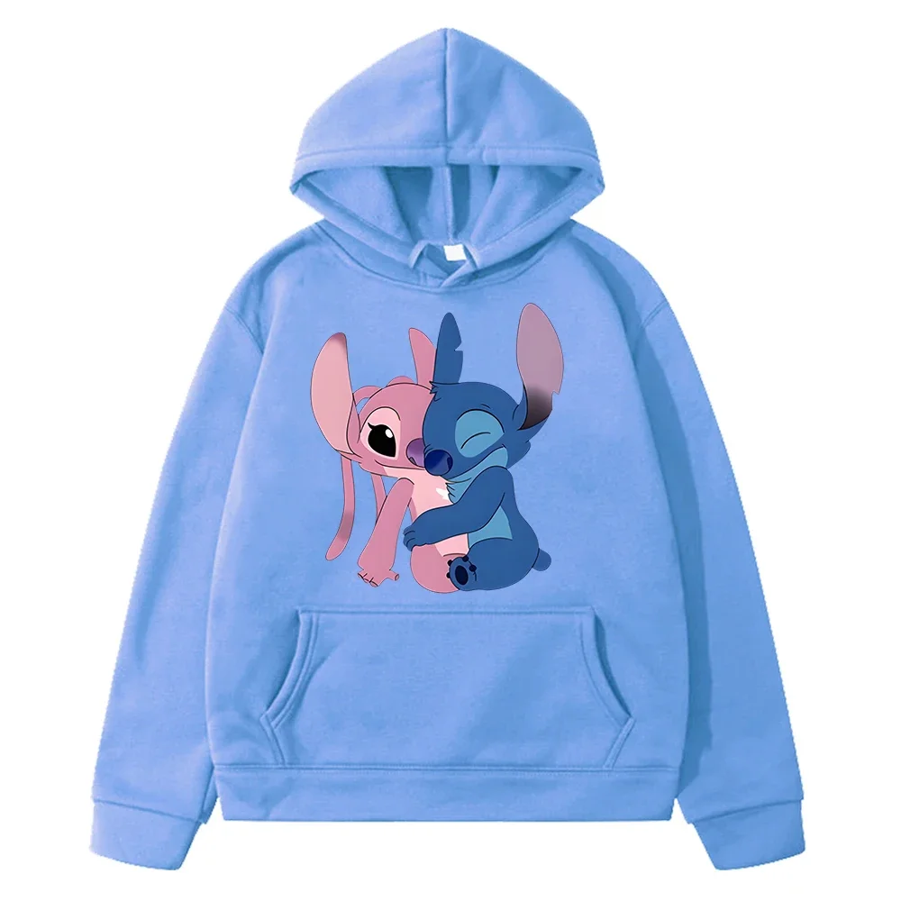 Stitch Disney Anime hoodie Casual Sweatshirt boys Fleece Pullover y2k sudadera disney print Hoodies Jacket kids clothes girls