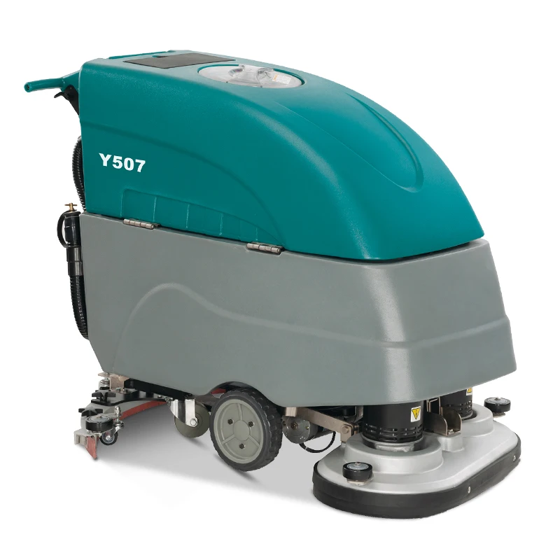 Floor cleaning machine Fully automatic hand-push battery industrial cleaning equipment high power auto scrubber