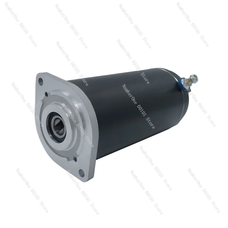 12V DC Motor 1.2KW Permanent Magnet Brushed Motor Dual Terminal Brushed DC Motor