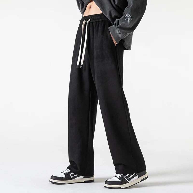 

Outdoor Cycling Sports Loose and Breathable Straight Leg Pants All Season Daily Trend Versatile Sports and Leisure Men's Pants