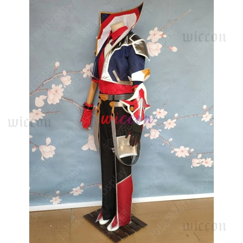 أزياء Ezreal التأثيرية أزياء المعركة الأكاديمية Ezreal مجموعات كاملة من أزياء LOL Battle Academia ملابس حفلات الهالوين للنساء والرجال