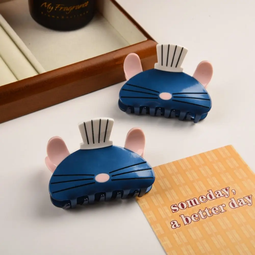 

Cute Acetate Hair Clip Headdress Headwear Hairpin Hair Accessories Mouse Shark Grasp Clip Gift