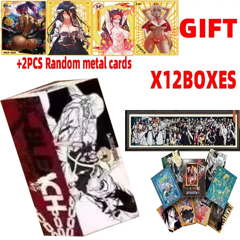 

Wholesales 12/24/48boxes Bleach Collection Card Booster Box Tcg Card Table Playing Game Board Kids Adult Toys Christmas