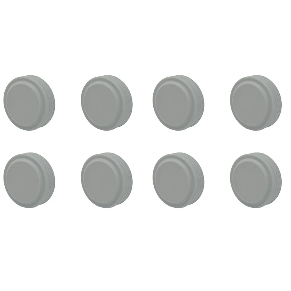

8Pcs/Set Silicone Luggage Wheels Protector Cover Anti-slip Reduce Noise Luggage Caster Shoes Shock Absorption Reduce Wheel Wear