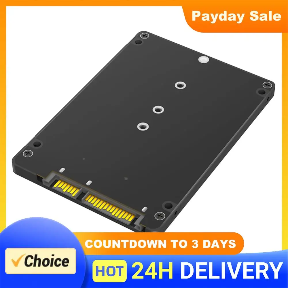 

Корпус для SSD M.2 NGFF B Key с интерфейсом SATA 2.5 дюйма, адаптер для SSD M.2 NGFF на SATA III 2.5 дюйма