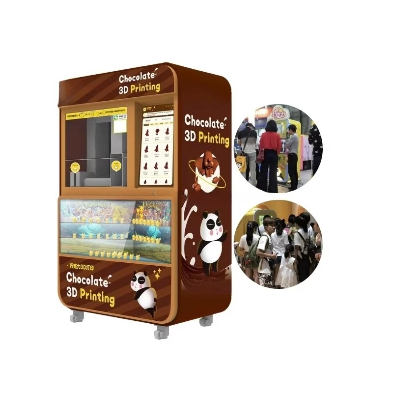 Custom Machine Making Maker Mold Logo Food Small Vending Gift Bar Toy Machines Extruder Snack Chocolate 3d Printer