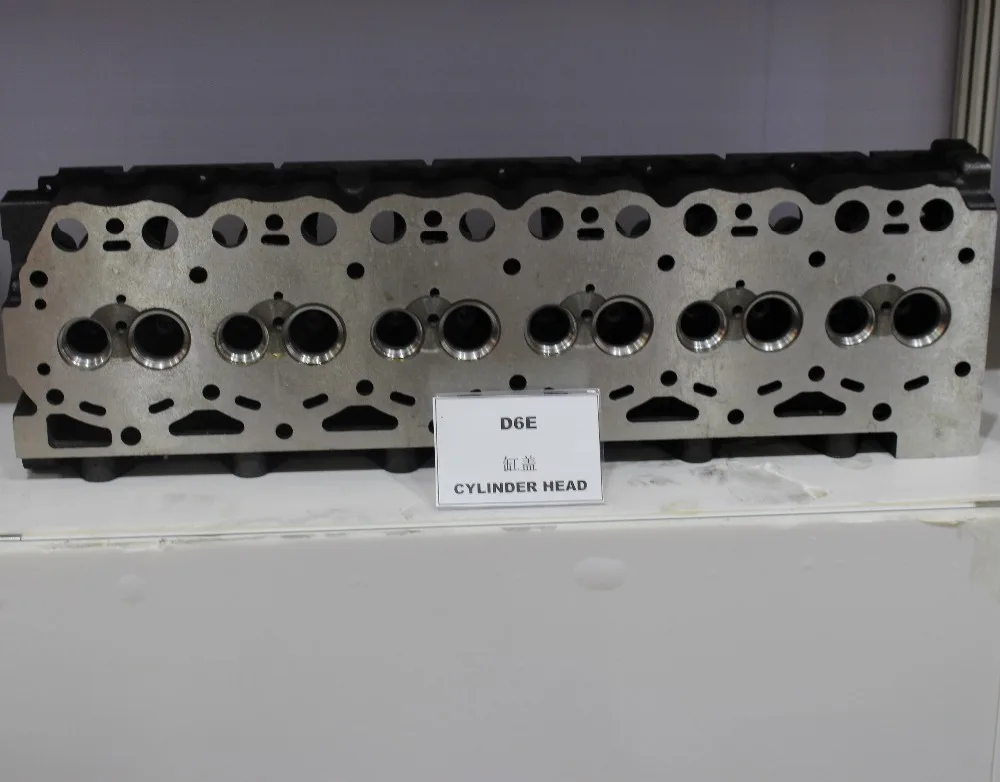 forExcavator Parts PC300-6 6D105 6D108 Engine Cylinder Head 6136-12-1020 6136-12-1200 6221-13-1100