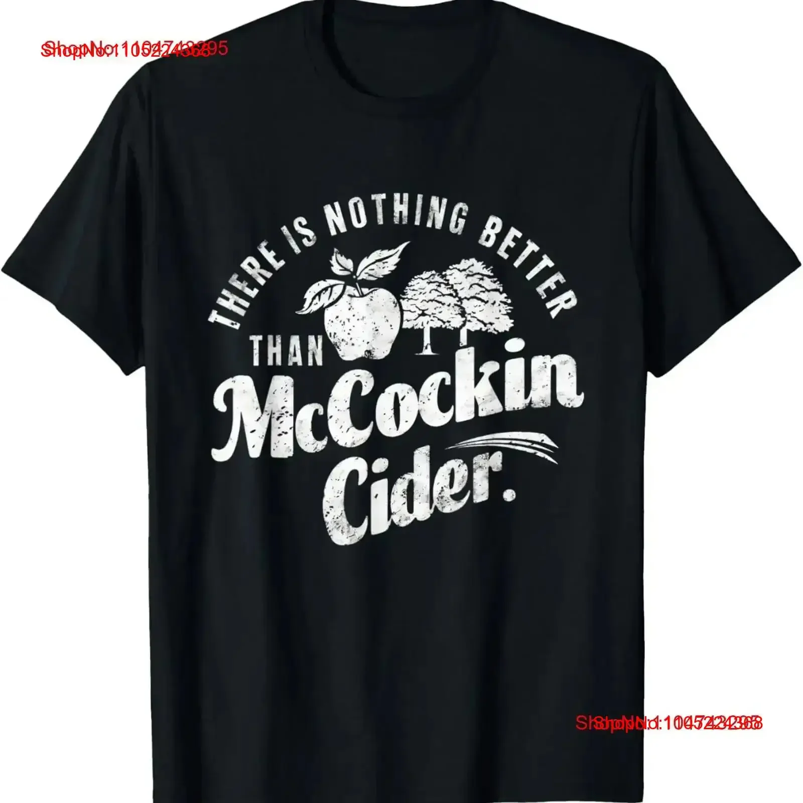 Funny Dirty Adult Humor Gag Saying T Shirt Mccockin Cider vintage Washed homme Slightly designer clothes streetwear Versatile