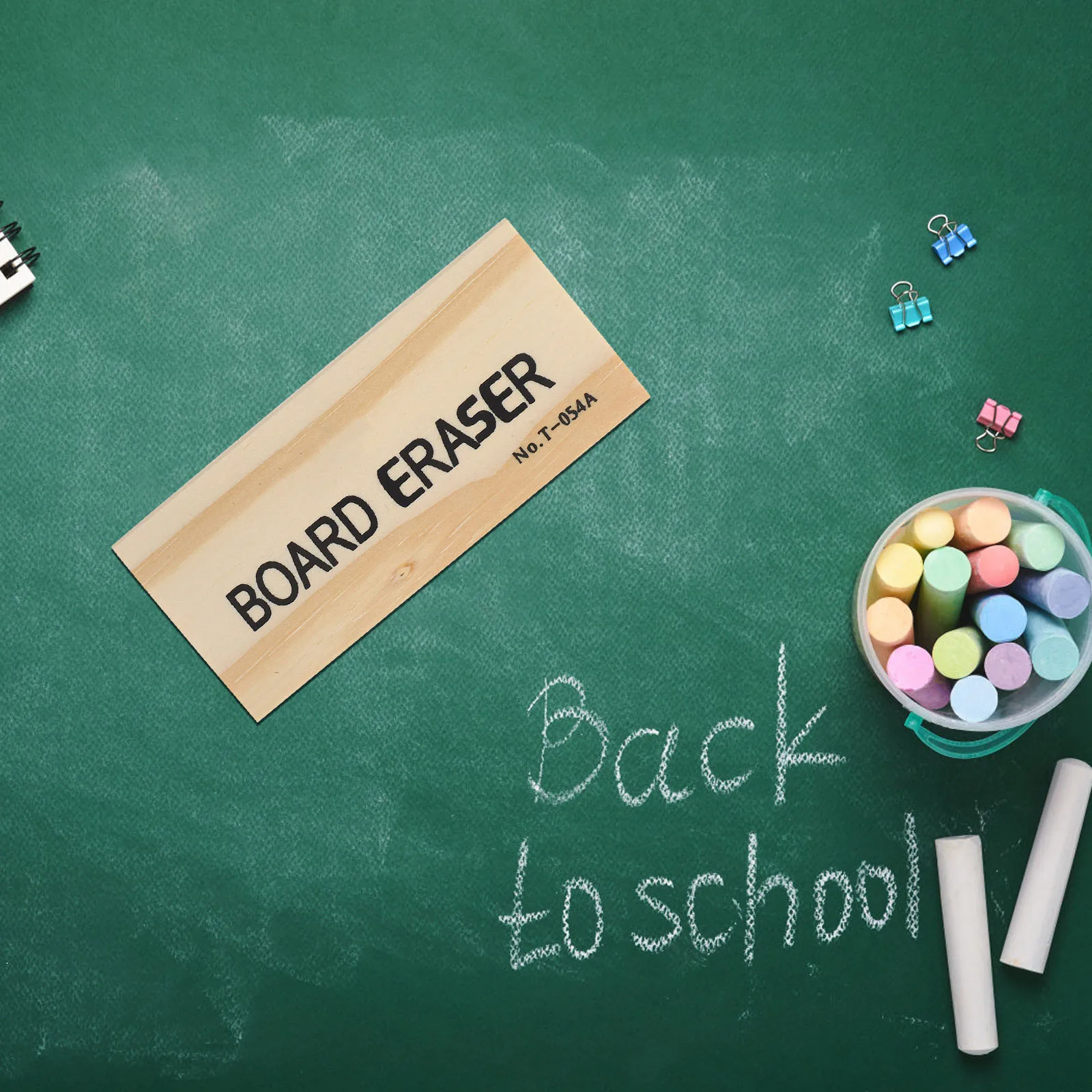 

5 pcs Wooden Blackboard Eraser Lightweight Dry Chalk Erasers Kids Classroom Office Blackboards Whiteboards Parent Child