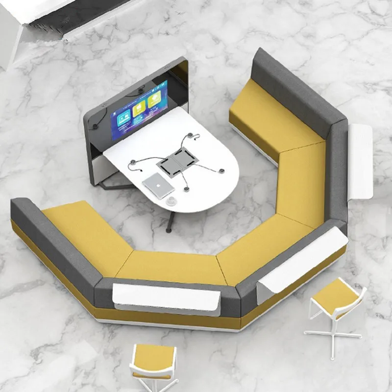 Negotiation area, reception area, waiting area, conference room sofa