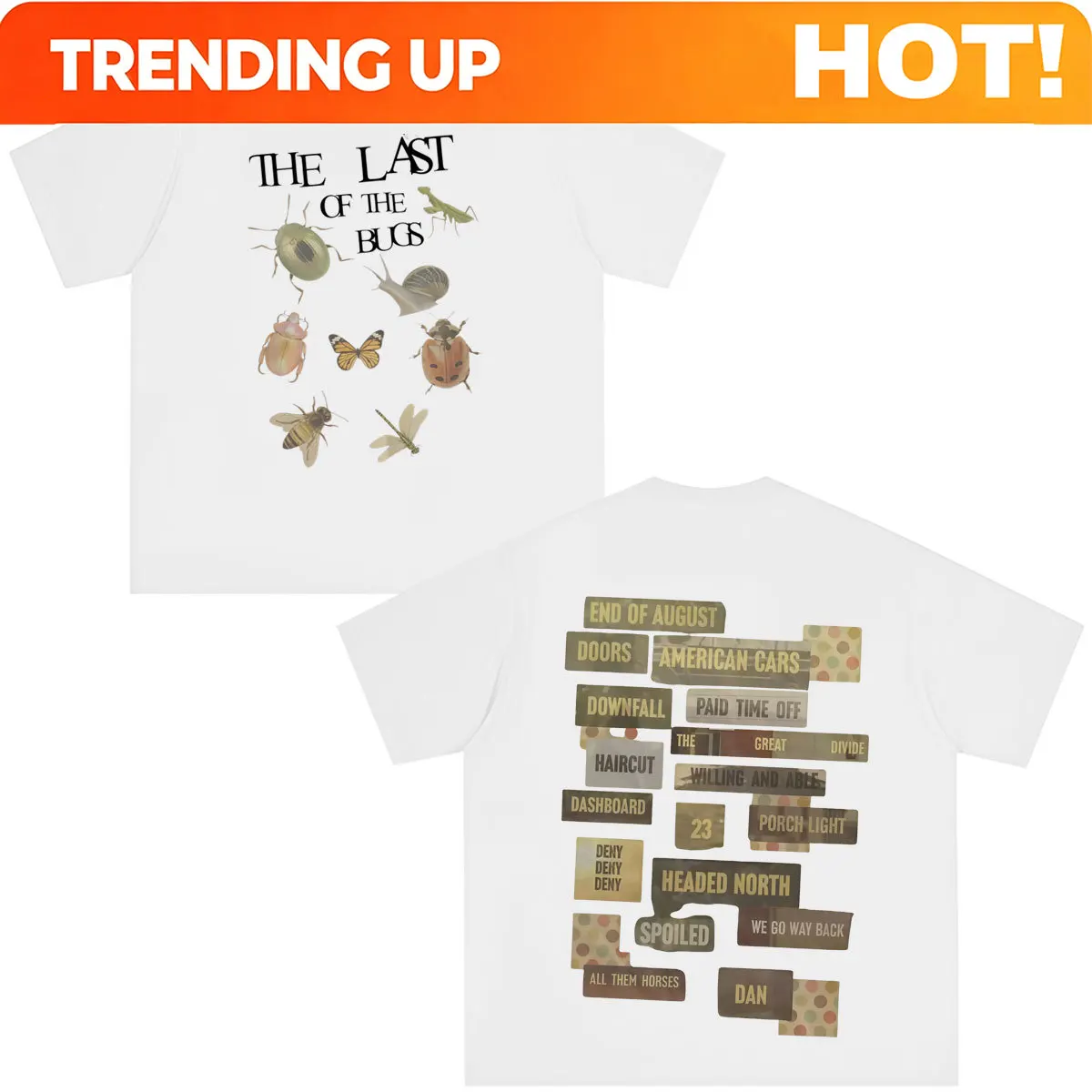 Noah Kahan The Great Divide Tour 2026 Graphic T-shirt Men Women Fashion T-shirt Summer Casual Cotton Aesthetic Trend T-shirts