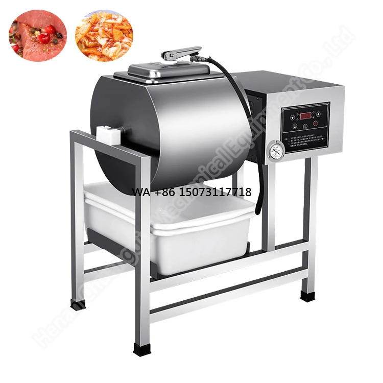

Beef Jerky Vacuum Tumbler High Effective Massager Marinating Meat Salting Marinated Machine