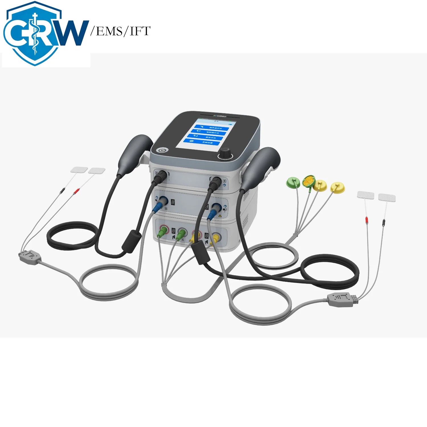 CRW Muscle Stimulator Tens Machine Physiotherapy   Electrical Stimulation Combined Tens Therapy Device