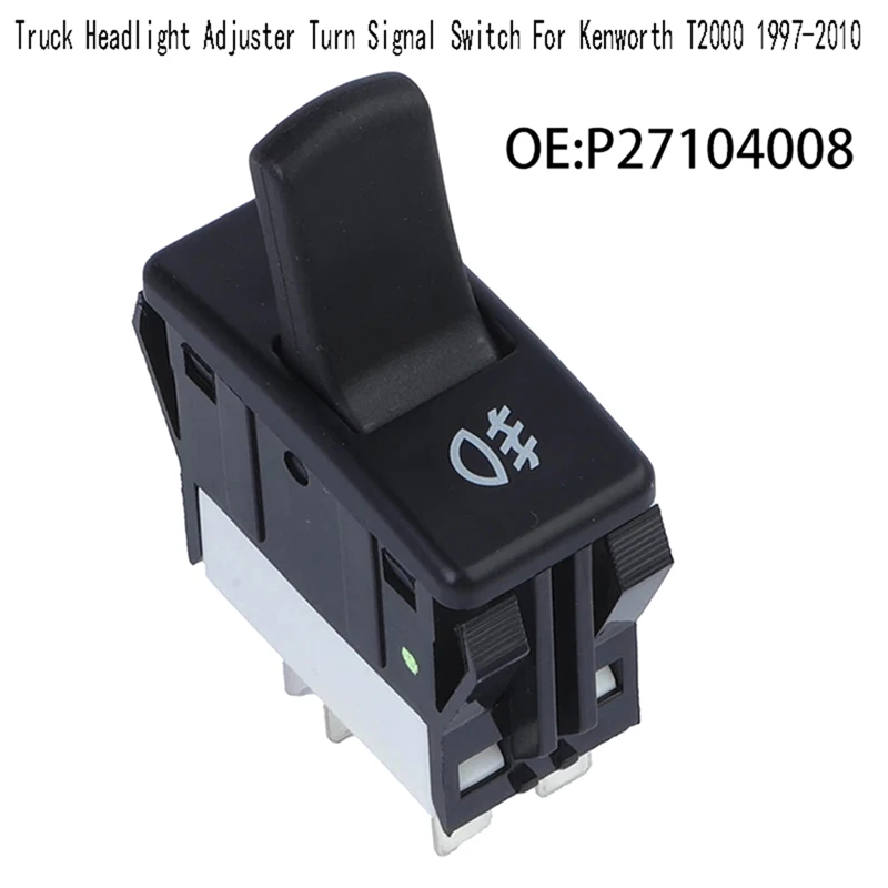 577.59624 57759624 Truck Headlight Adjuster Turn Signal Switch For Kenworth T2000 1997-2010 P27104008