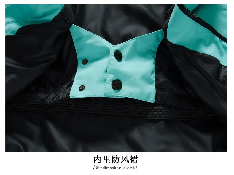 بدلة تزلج للنساء والرجال لوح الخطيئة ولوحة مزدوجة بناطيل تزلج Wi nter خارجية مقاومة للرياح ومقاومة للماء دافئة وسميكة OT4 #3