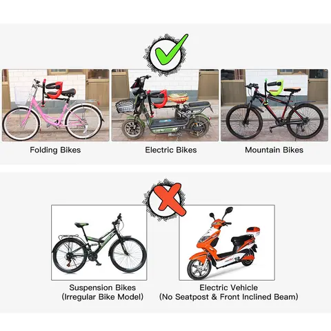 10 best sales cykelbarnstol - №9