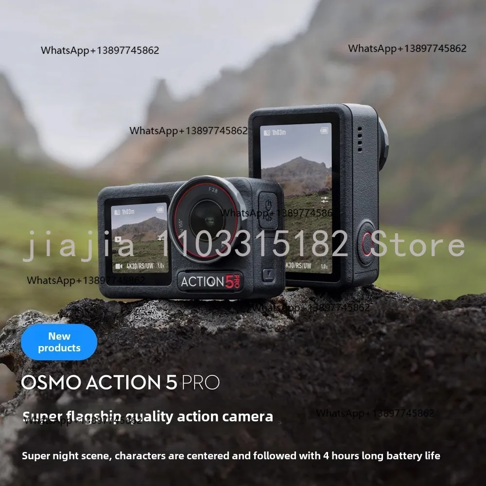 

Peiqi Osmo Action 5 Pro sports c 4K flagship image quality motorcycle riding vlog travel photography