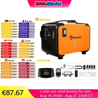 Sunster 12V Heater For Car 8KW Diesel Air Heater WithTwo Silencers LCD Switch For Car Trailer Truck Diesel Parking Heater