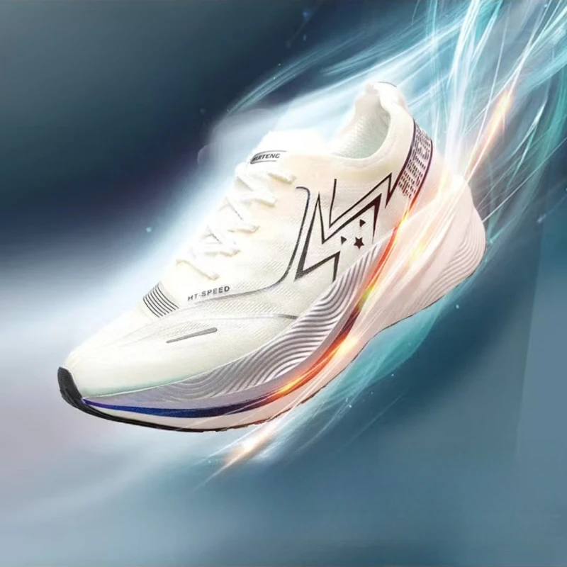 

Men's and Women's Same White Running Shoes Sports Shoes Couple's Models Are Light Comfortable Shock-absorbing and Breathable