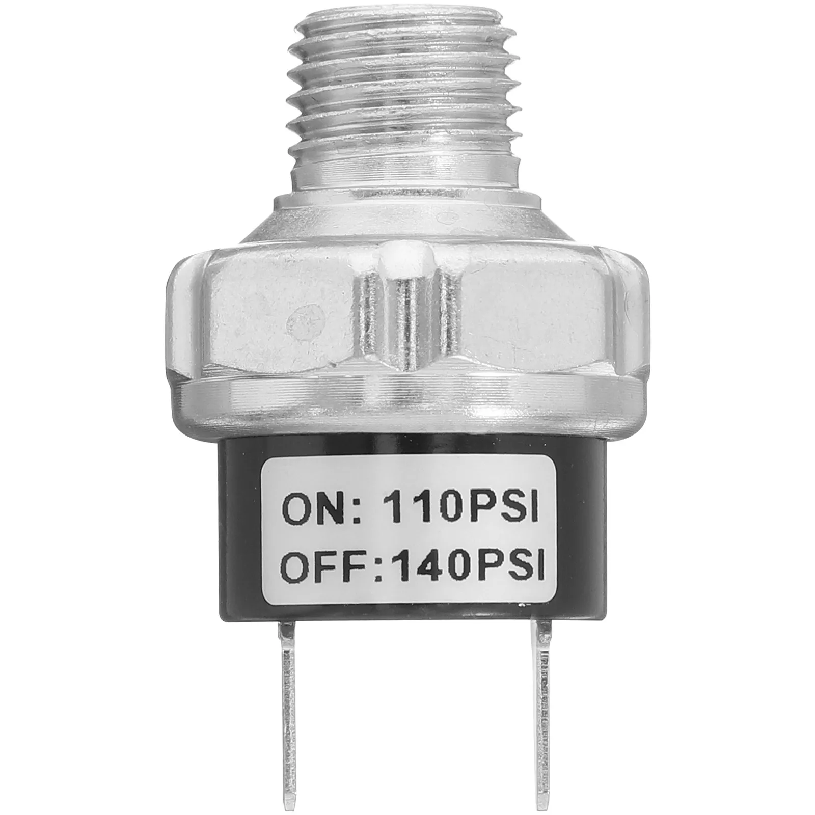 Industrial Air Compressor Pressure Switch Heavy Duty 12 24V Dc Wide Range Adjustable Precision Control for Train Horn Air Tank