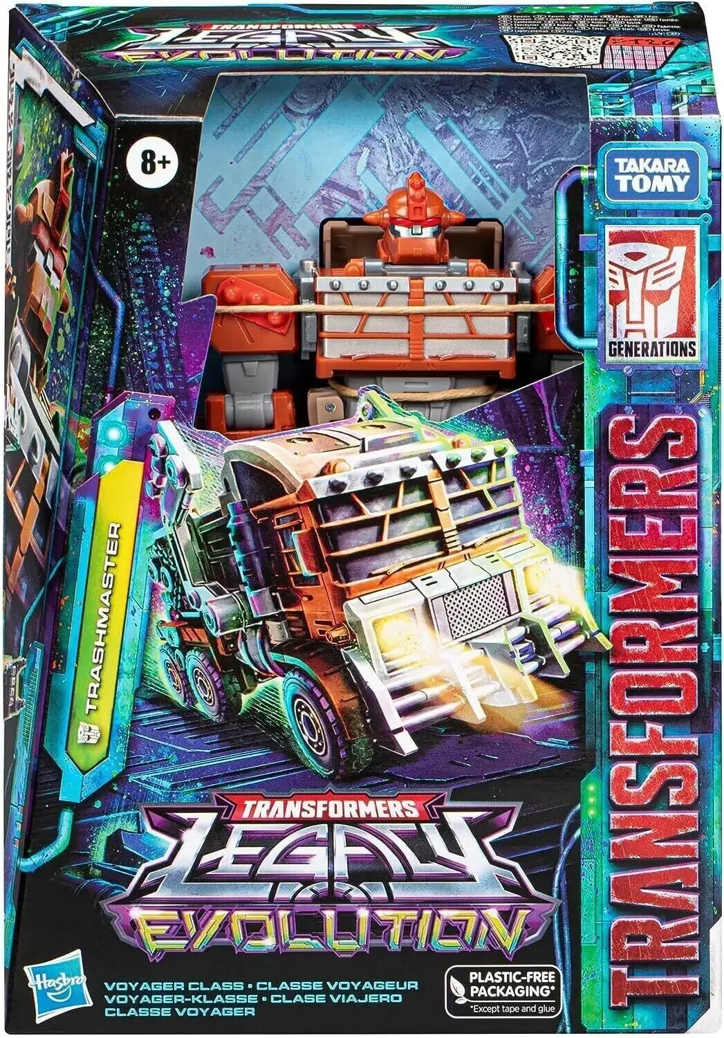 In Stock Hasbro Transformers Legacy Evolution Trashmaster Action Figure Model Toy Collection Hobby Gift