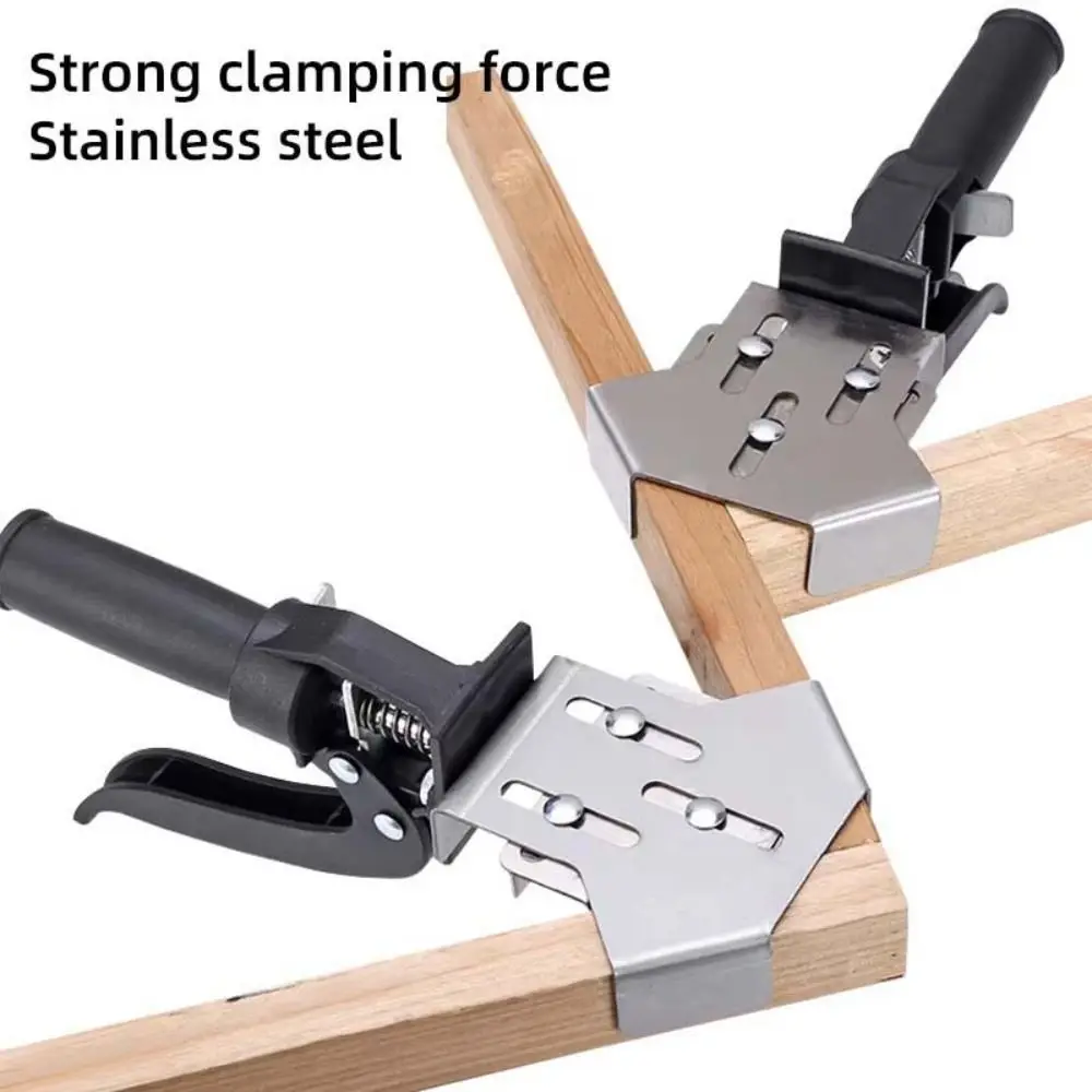 

Портативный быстрый угловой зажим из нержавеющей стали, 90-градусный сварочный крепежный зажим, износостойкий высококачественный угловой зажим