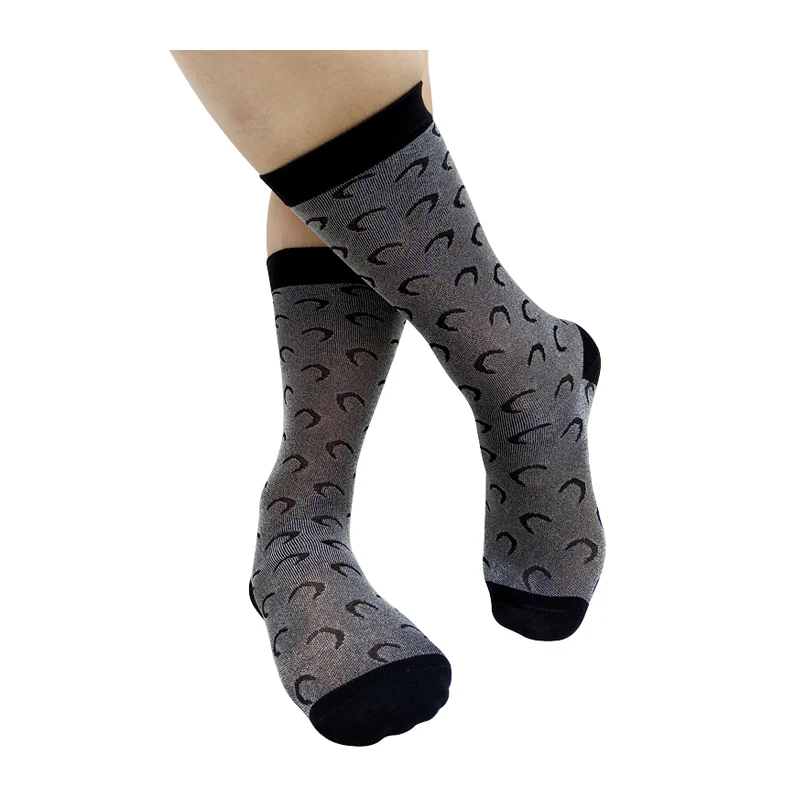 Fashion Mens Formal Dress Suits Socks Shiny Sexy Business Socks For Male Sexy Stocking Lingerie Breathable Softy Hose