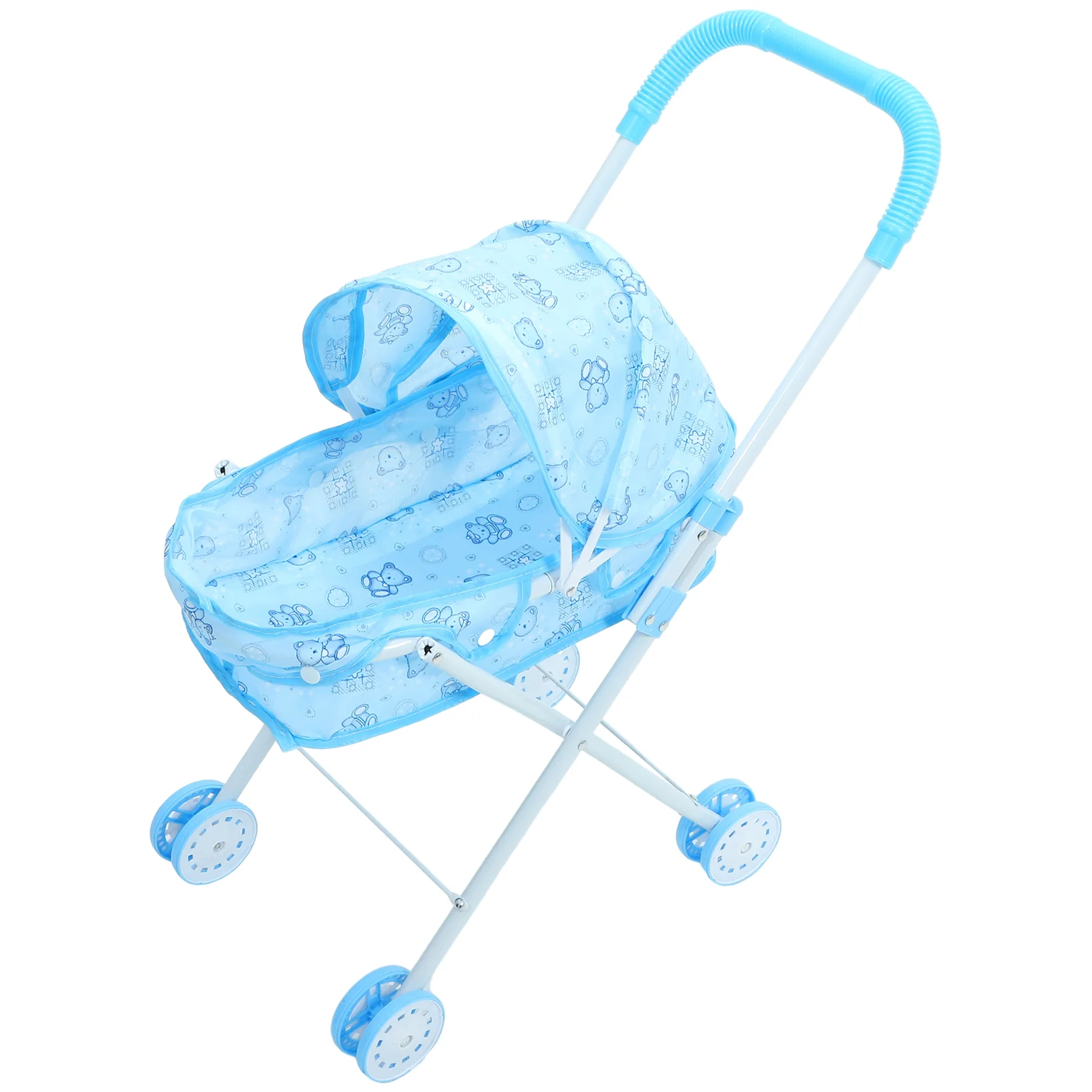 

Stroller Toy Realistic Stroller Role Play Toddlers Baby Stroller Toy Cartoon Stroller