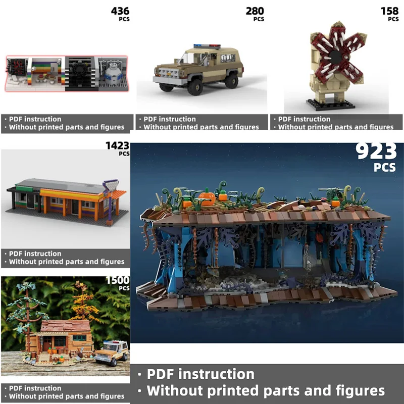 

Dive into fantasy with monster building blocks and fantasy scene sets ideal for sci-fi and monster fans