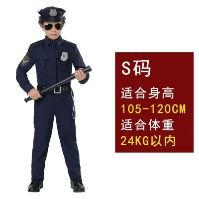 Halloween Politieagent Kostuums Volwassen Feest Carnaval Politie-Uniform Mannen Leger Politieagenten Cosplay Kleding Zet Feest Prestaties