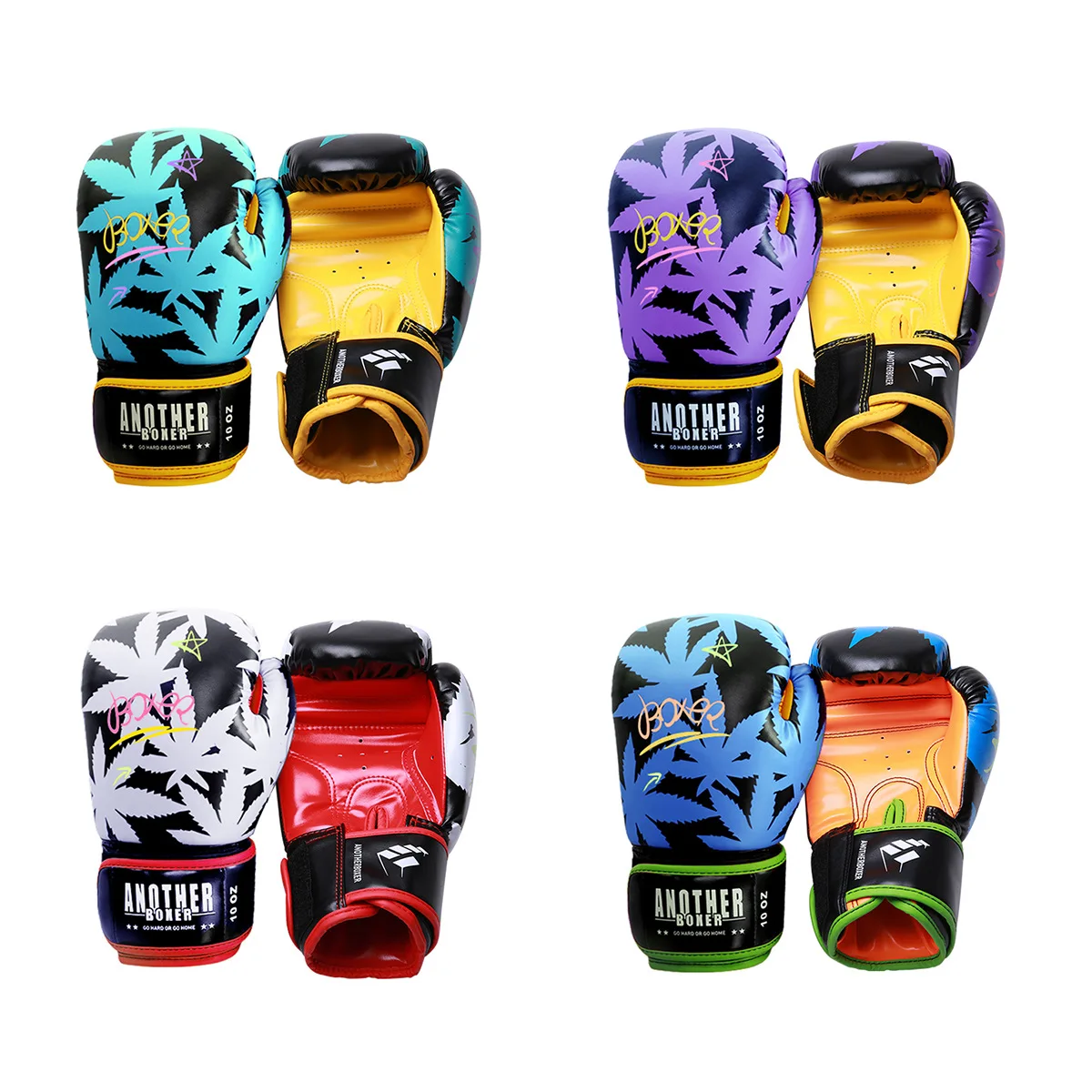 Professional Boxing Gloves Fighting and Sanda Training Gloves for Adults Children One-time Forming Fighting Ring Boxing Gloves