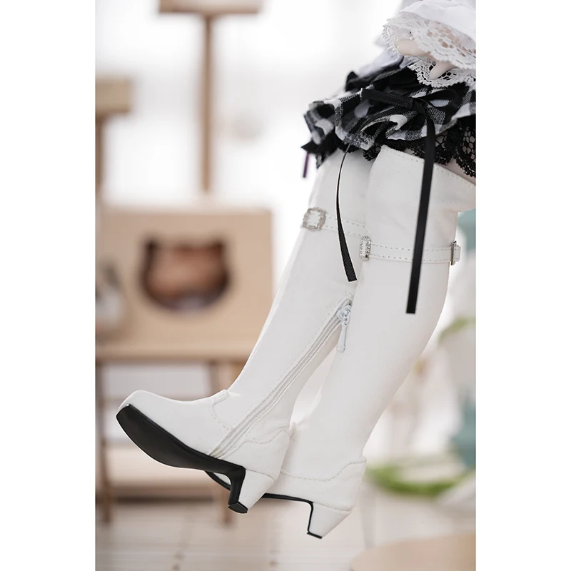 1/4 For 45cm Bjd Doll Shoes Suede Material High Boots  For Suitable For Puyoo And Most 1/4