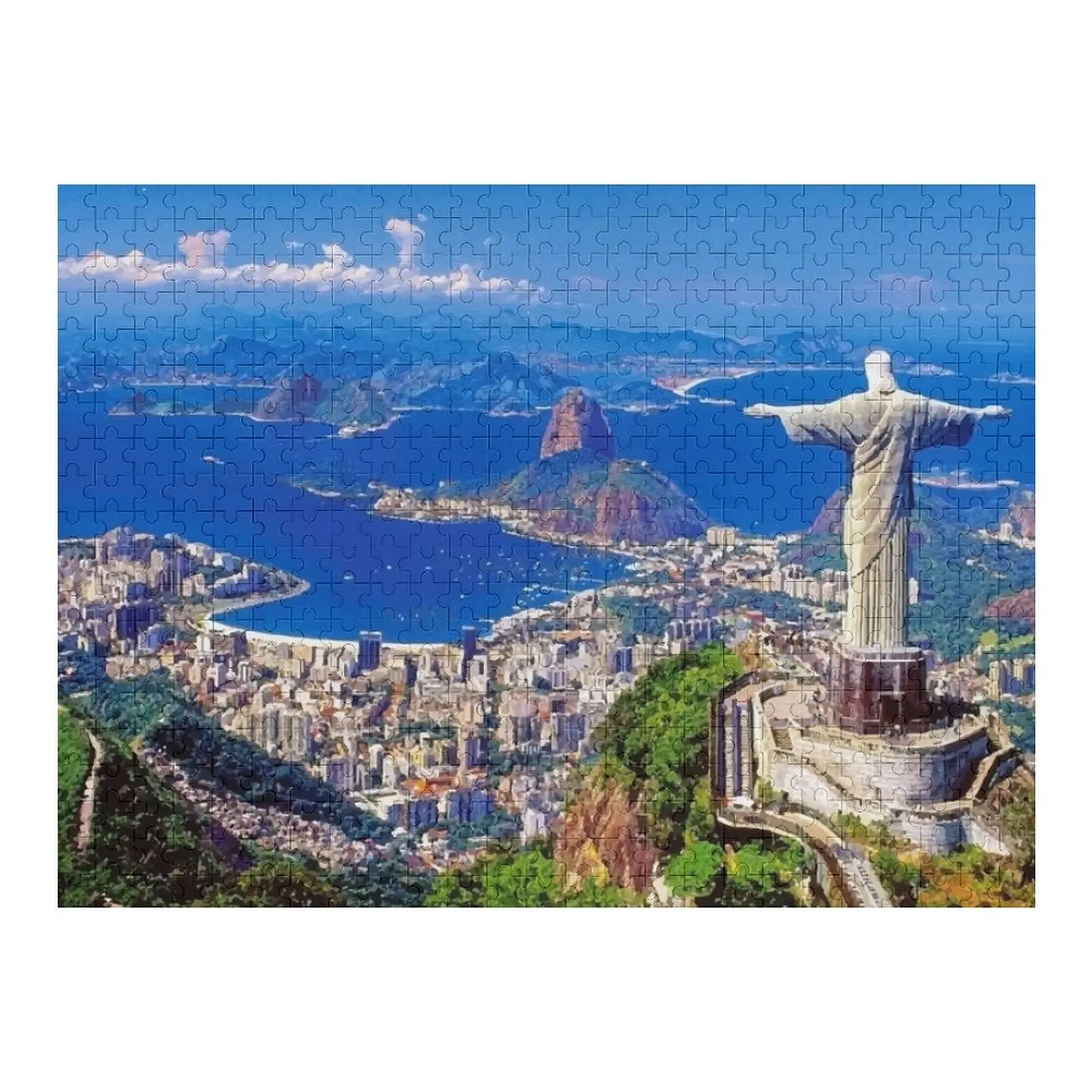 

Christ the Redeemer Jigsaw Puzzle Adult Wooden Custom Child Gift Customs With Photo Puzzle