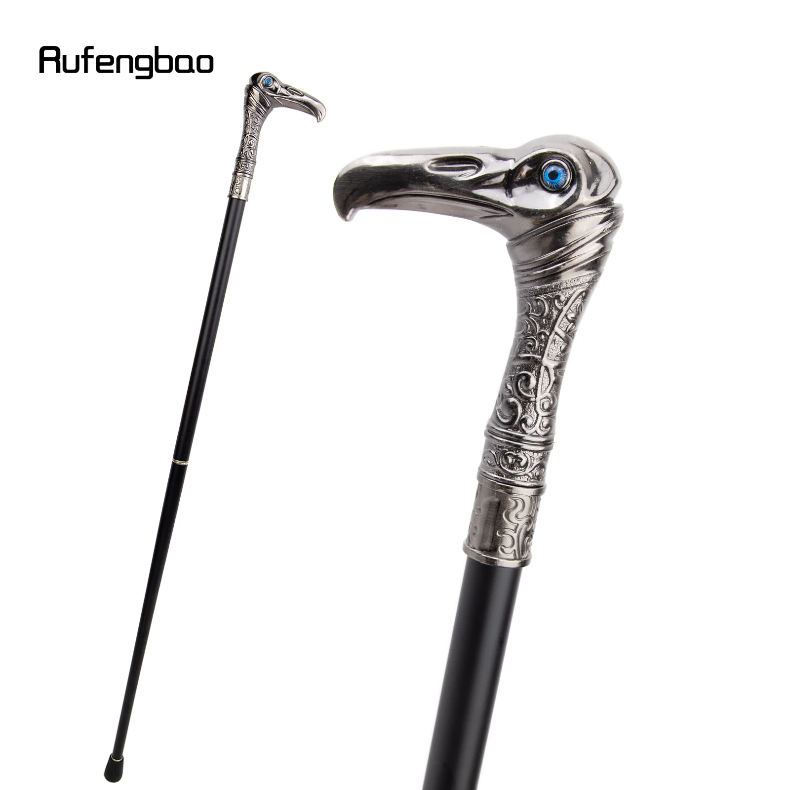 

Eagle Head Luxury Decorative Walking Cane Elegant Fashion Cosplay Crosier Vintage Walking Stick 93cm Performance Stage Cane