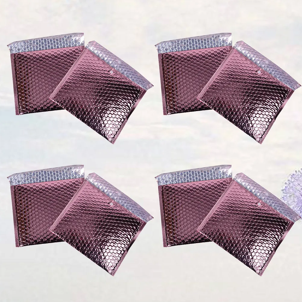 

25Pcs Rose Bag Shockproof Waterproof Mail Pouch Packaging for Logistic Protective Use