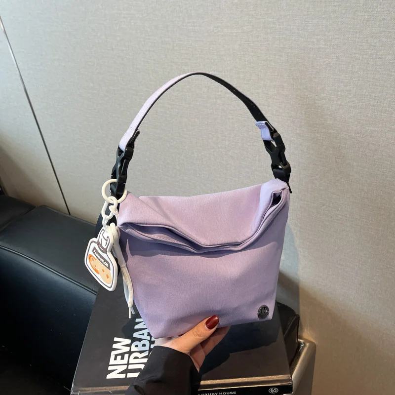 

Креативная складная милая женская сумка-тоут с ручкой на плечо, мягкая, повседневная