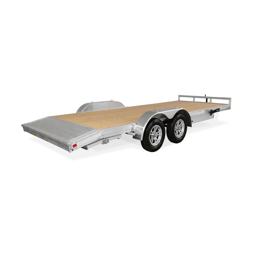Aluminum 3500 kg car trailer automatic lift