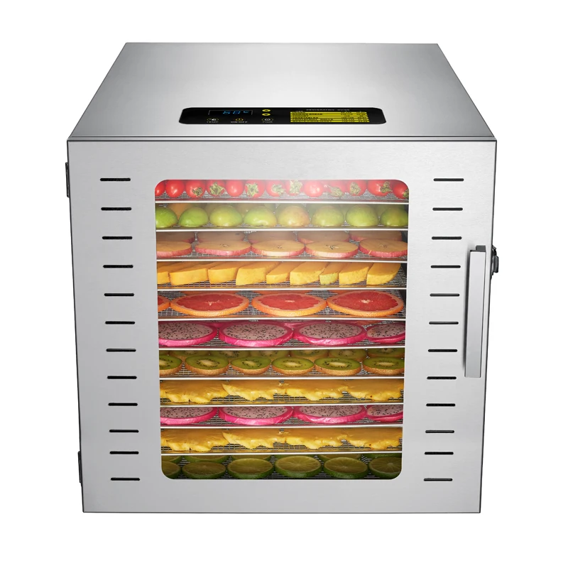

12 Trays Dehydrator for Fruits and Vegetables Industrial Food Dryer Machine Manufacturers Dry Onion Garlic Potato Preppers