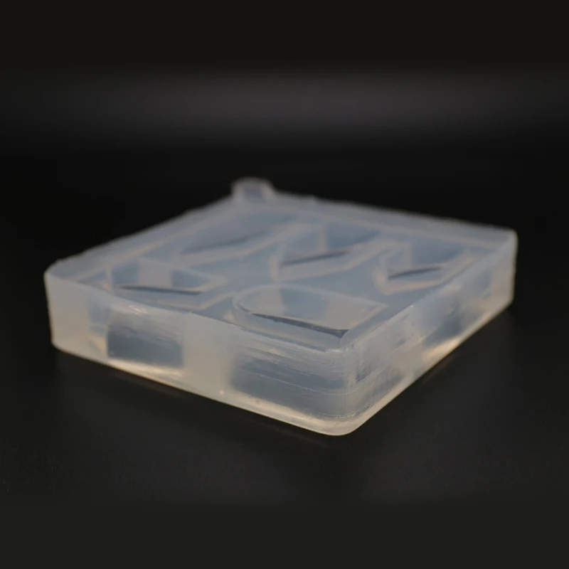 Moule moulage petite maison 3D, en résine, Mini maison en cristal époxy, ornement