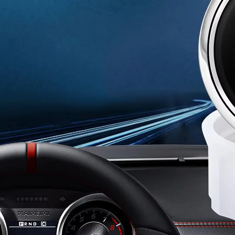 

240-33 ohm Fuel Level Gauge Digital pointer Car Gauge 7-color backlight Empty-1/2-Full Oil Tank Meter with Flash Alarm