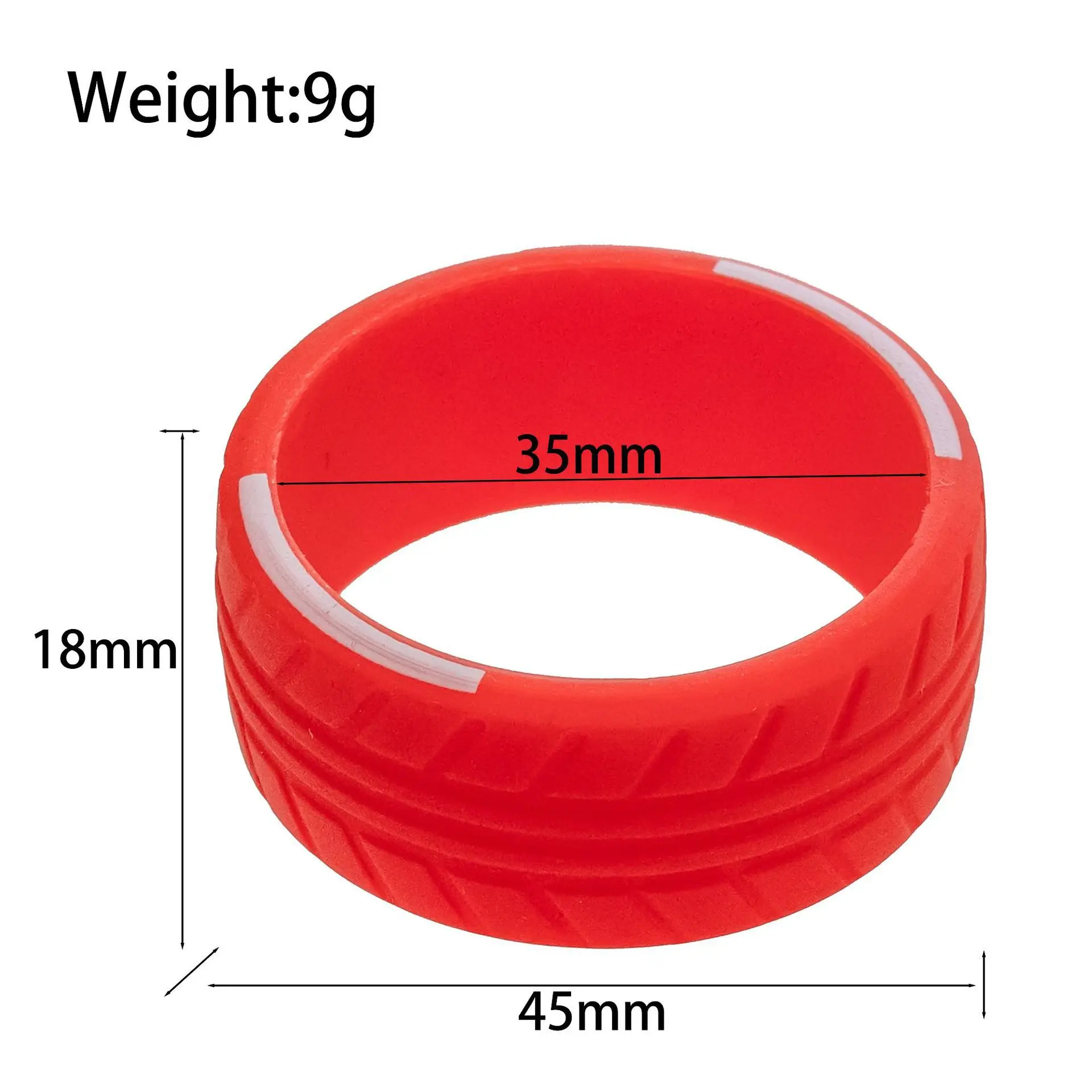 Silicone Steering Wheel Cover for RC Transmitter - Universal Grip for Futaba NB4, 7PX, Traxxas TQi, Sanwa - Anti-Slip & Comfort