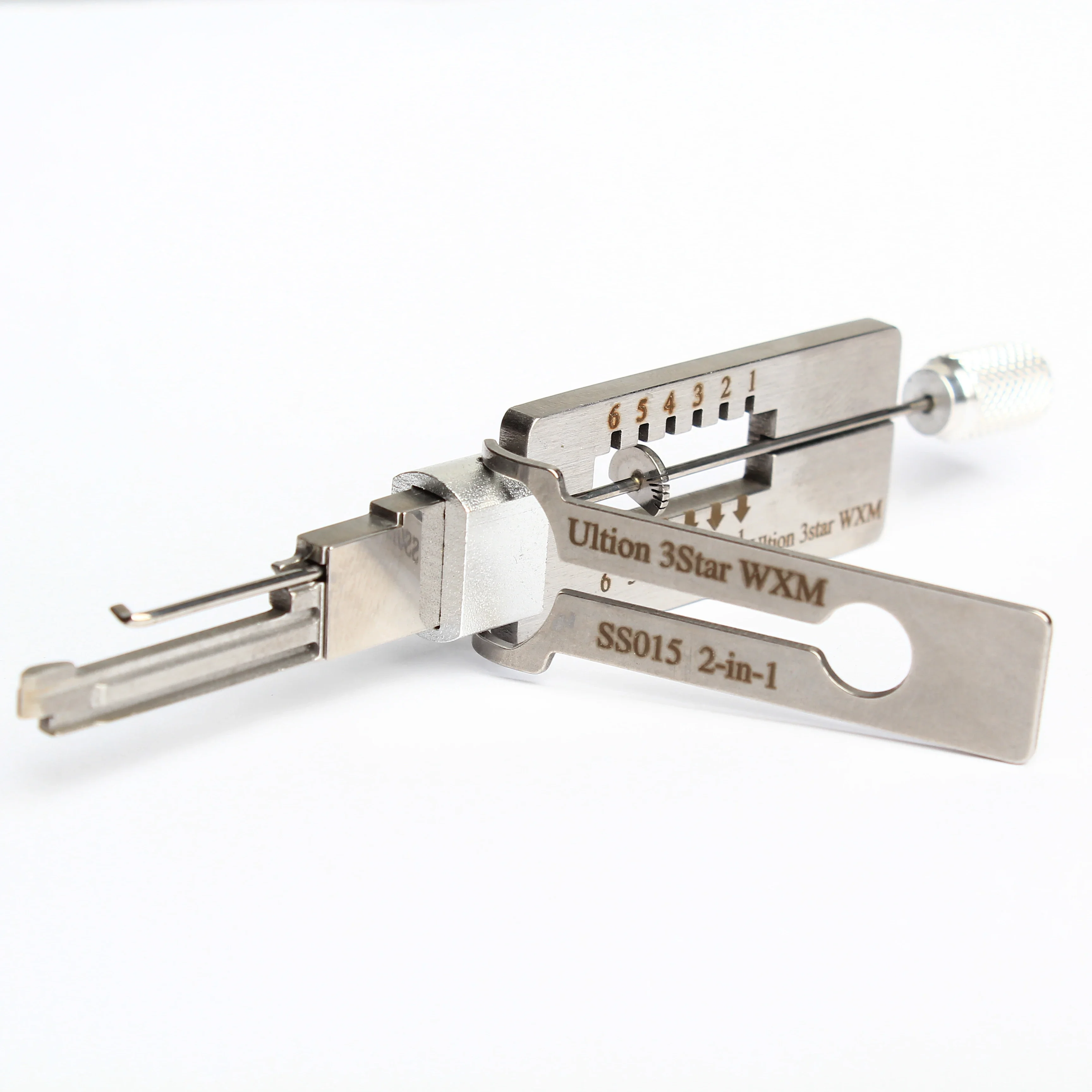 

Support Customs logo Lishi Style 2 in 1 th Lock Picks Tools Ultion 3Star WXM R6 T60 Samsung Smart L4V-T R55