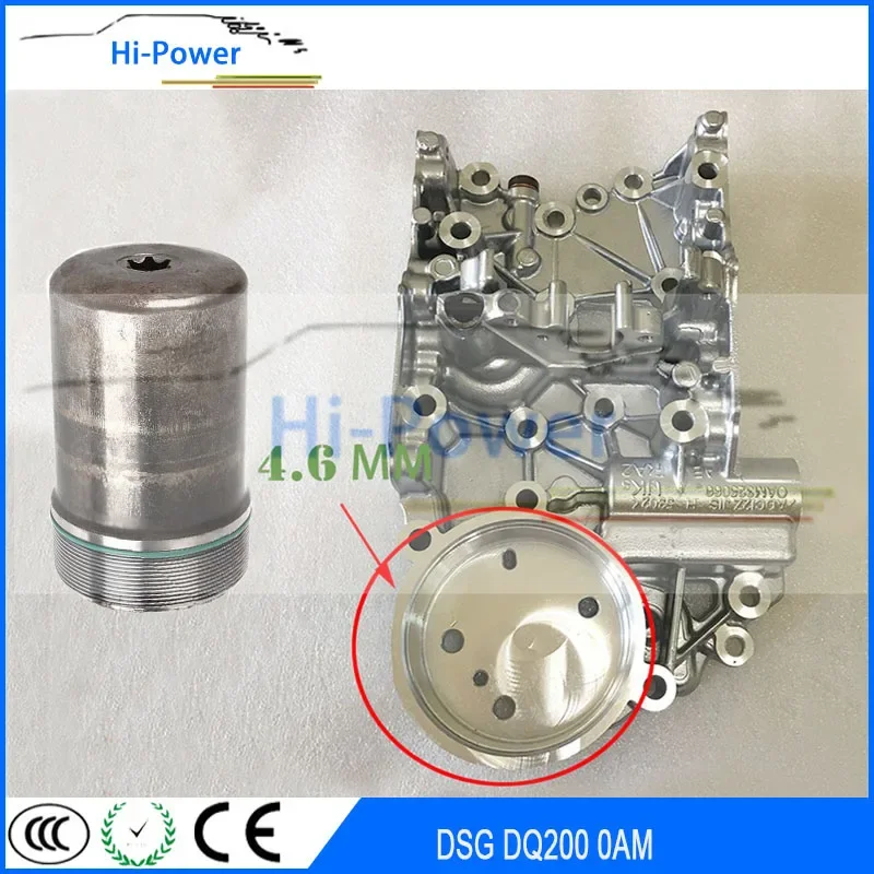 0AM DQ200 DSG 4.6MM Valve body Accumulator Gearbox For AUDI Skoda Seat Passat VV 0AM325066AC 0AM325587E/F