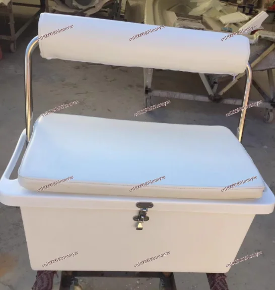 Factory direct sales, high-quality fiberglass boat rubber boat special seat box, with cushion