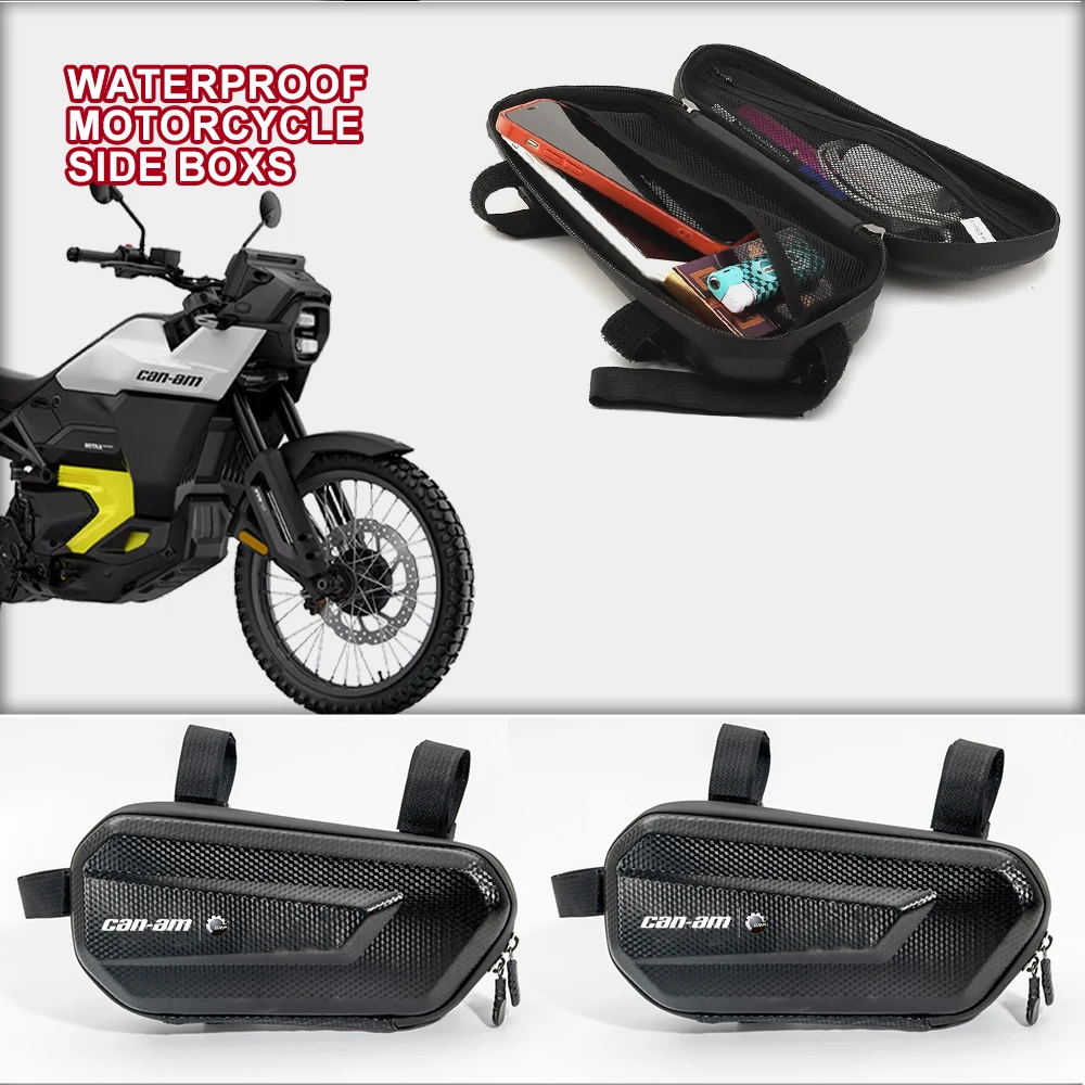 Handlebar Bag Motorcycle Waterproof Phone Storage Bag Accessories For BRP Can-Am  sea-doo GTI Jet Spyder F3 Spyder RT MaverickX3